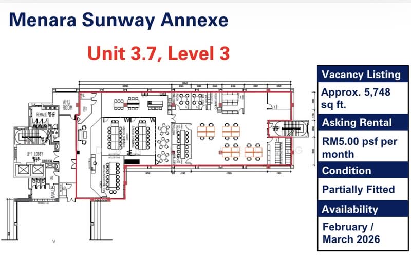 Office for Rent in Bandar Sunway (Sunway) - Daniel Leong - PropertyGuru.com.my