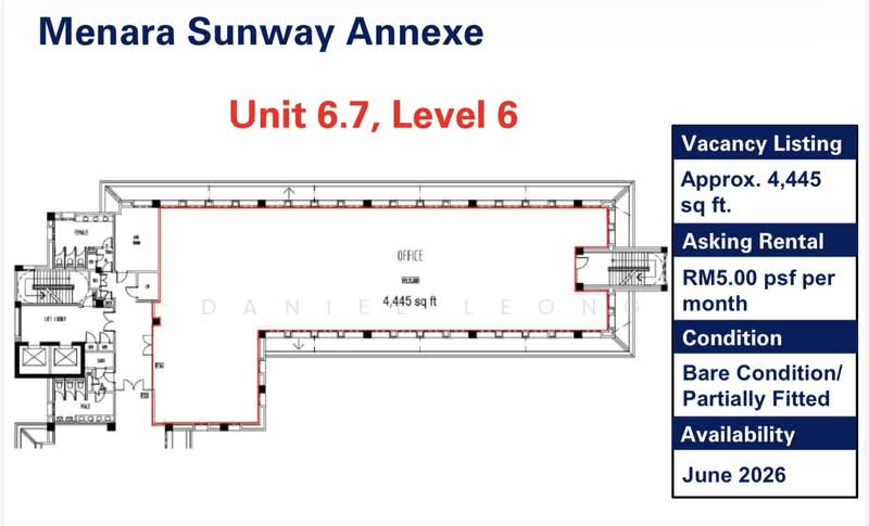 Office for Rent in Bandar Sunway (Sunway) - Daniel Leong - PropertyGuru.com.my