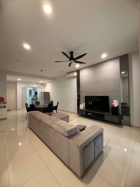 Semi-Detached House for Sale in Eco Majestic (Semenyih) - CC GOH - Living Room - PropertyGuru.com.my