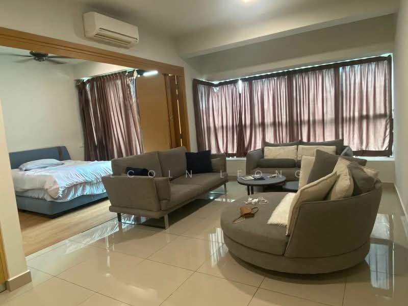 Service Residence for Rent at The Leafz @ Dedaun - Elcoln Leong - Living Room - PropertyGuru.com.my