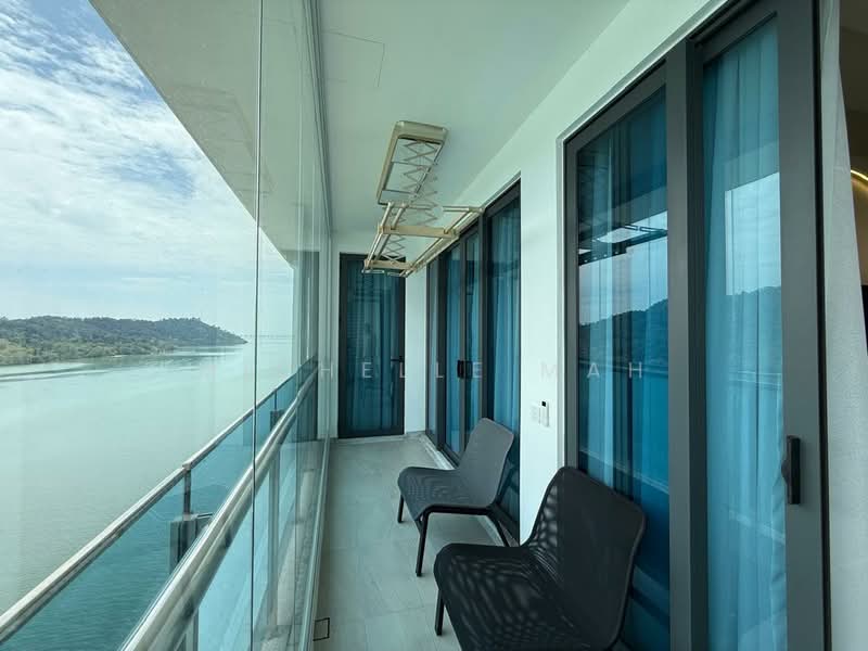 Condominium for Sale at Queens Residences Q1 @ Queens Waterfront - Michelle Mah - Balcony - PropertyGuru.com.my