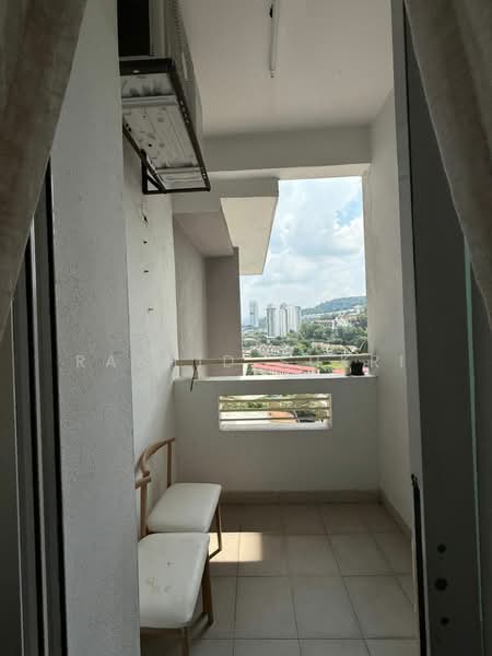 Service Residence for Rent at Saville @ Melawati - Rashid Sukri - Balcony - PropertyGuru.com.my