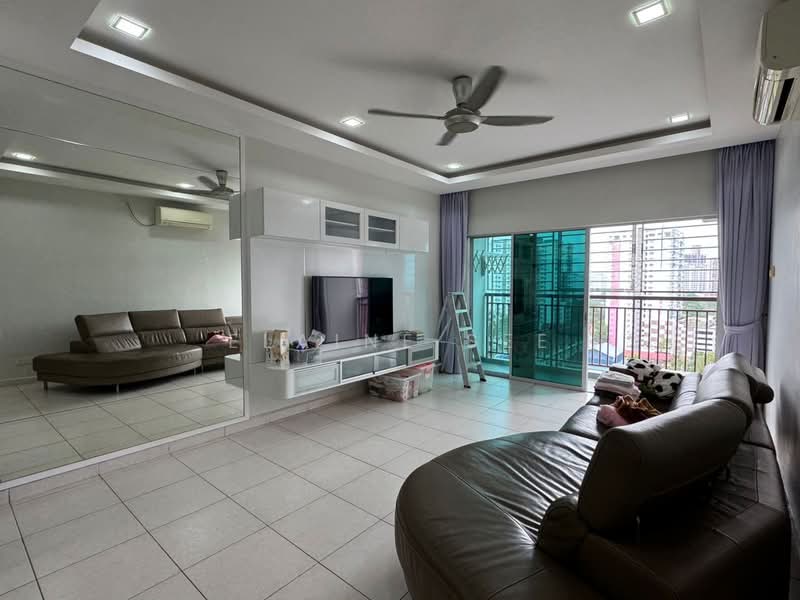 Service Residence for Sale at SuriaMas Suites - Elaine See - Living Room - PropertyGuru.com.my