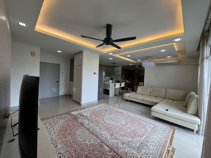 Condominium for Rent at Dwiputra Residences - Nur Diyanah - Living Room - PropertyGuru.com.my