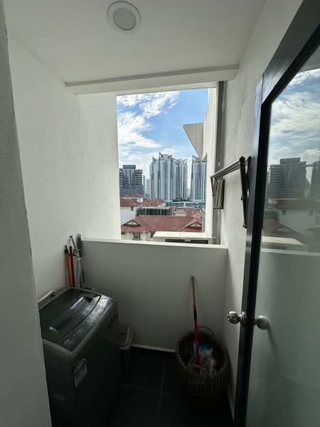 Service Residence for Rent at Reizz Residence - Devin Goik - Balcony - PropertyGuru.com.my