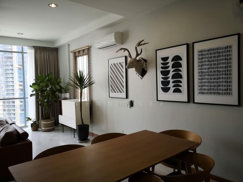 Service Residence for Rent at Twins @ Damansara Heights - Wenny Lee - Living Room - PropertyGuru.com.my