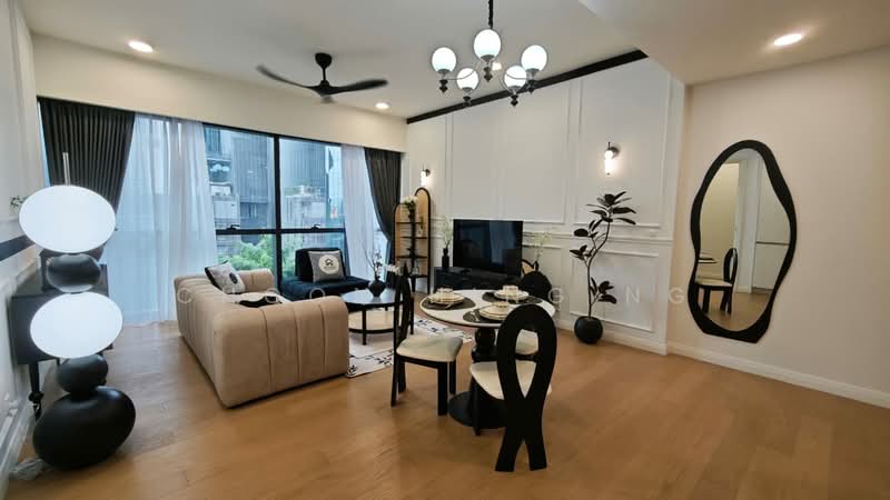 Service Residence for Rent at TRX Residences - Choon Hing Ng - Living Room - PropertyGuru.com.my