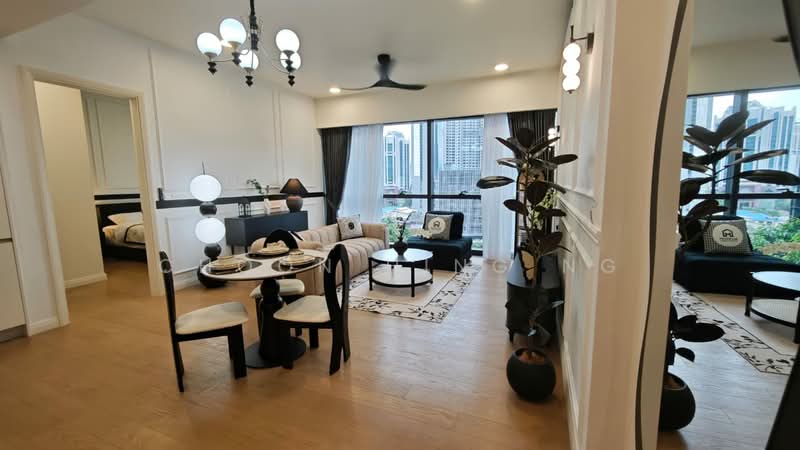Service Residence for Rent at TRX Residences - Choon Hing Ng - Living Room - PropertyGuru.com.my