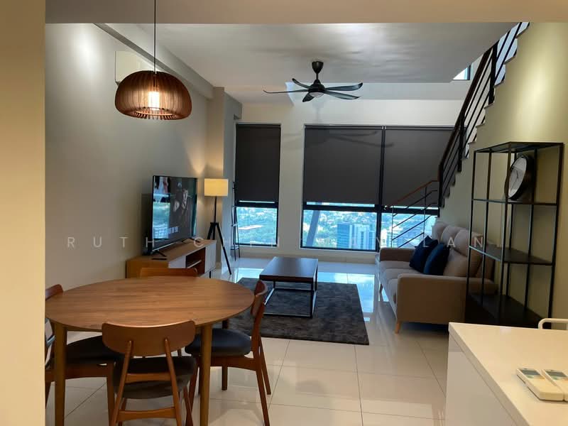 Service Residence for Sale at Arte Mont Kiara - Ruth Chin May Lan - Living Room - PropertyGuru.com.my