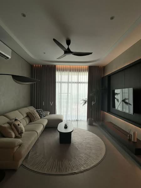 Condominium for Sale at The Sky @ Tripark - Ivy Yap - Living Room - PropertyGuru.com.my
