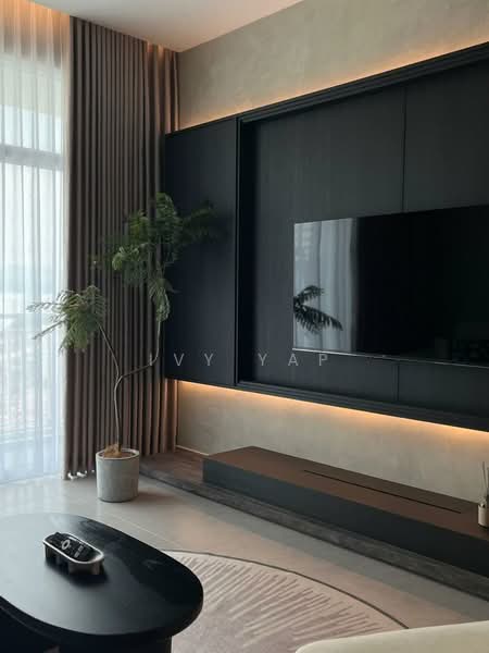 Condominium for Sale at The Sky @ Tripark - Ivy Yap - Living Room - PropertyGuru.com.my