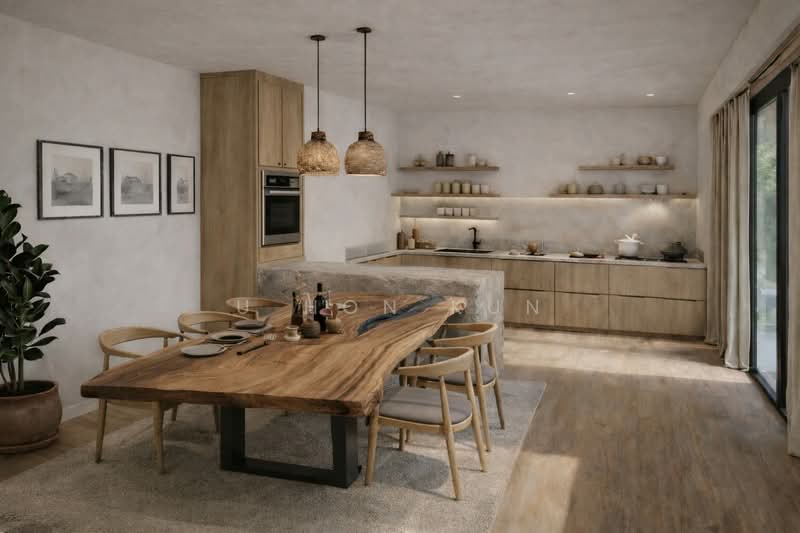 Cluster House for Sale in Eco Botanic (Iskandar Puteri (Nusajaya)) - U Hon Kun - Kitchen - PropertyGuru.com.my