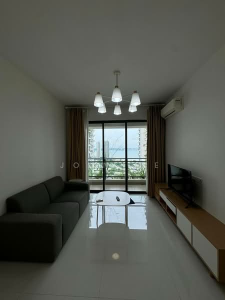 Pangsapuri untuk Disewa di Regalia Park @ Forest City - John Lee - Living Room - PropertyGuru.com.my