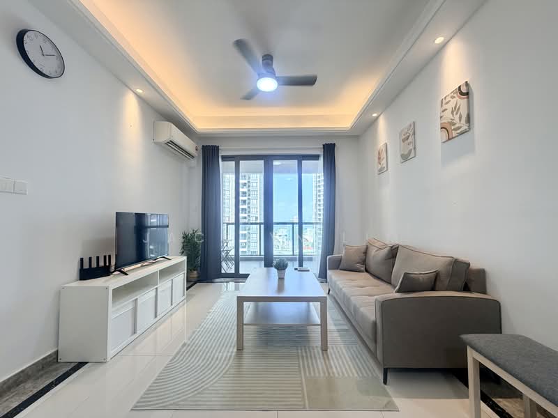 R&F Princess Cove Phase 2-Seine Region untuk Untuk Disewa - RM 3,000 /bulan, Mac 2026 - Living Room - PropertyGuru.com.my