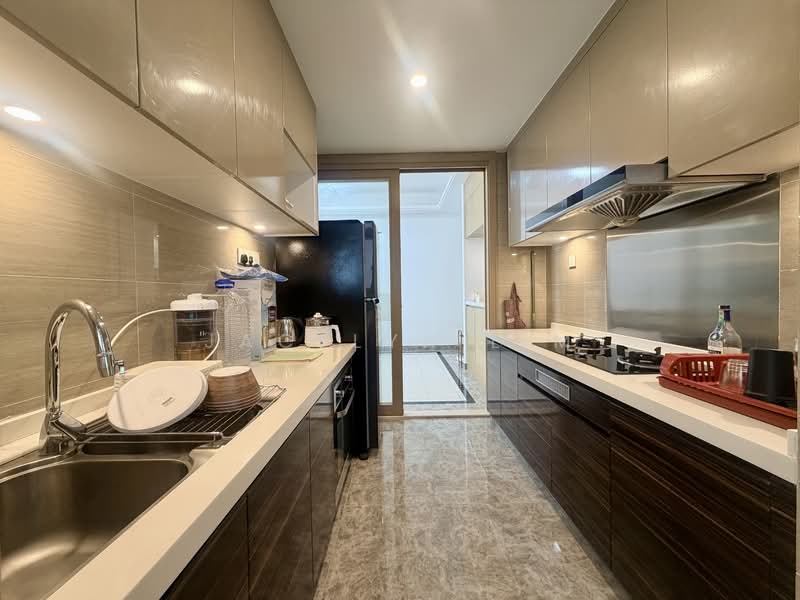 R&F Princess Cove Phase 2-Seine Region untuk Untuk Disewa - RM 3,000 /bulan, Mac 2026 - Kitchen - PropertyGuru.com.my