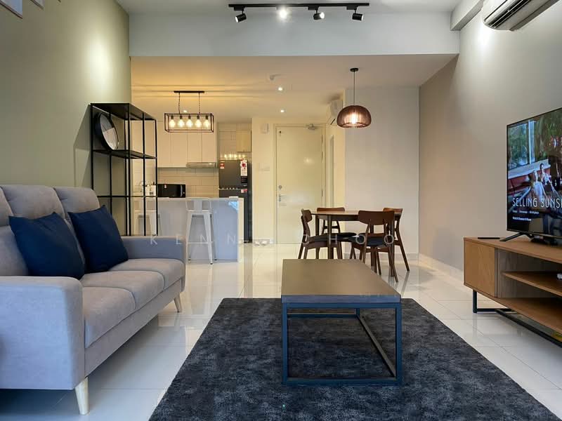 Service Residence for Sale at Arte Mont Kiara - Kenny Choo - Living Room - PropertyGuru.com.my