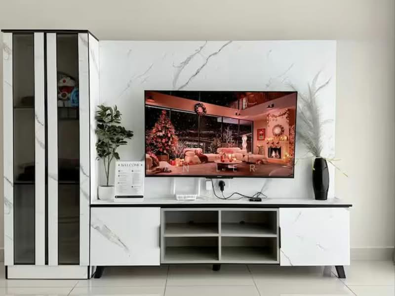 Service Residence for Sale at Southkey Mosaic - Alan Ler - Living Room - PropertyGuru.com.my