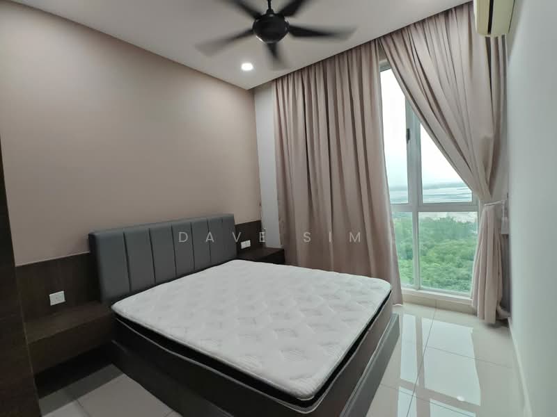 Service Residence for Rent at Meridin Bayvue @ Sierra Perdana - Dave Sim - Bedroom - PropertyGuru.com.my