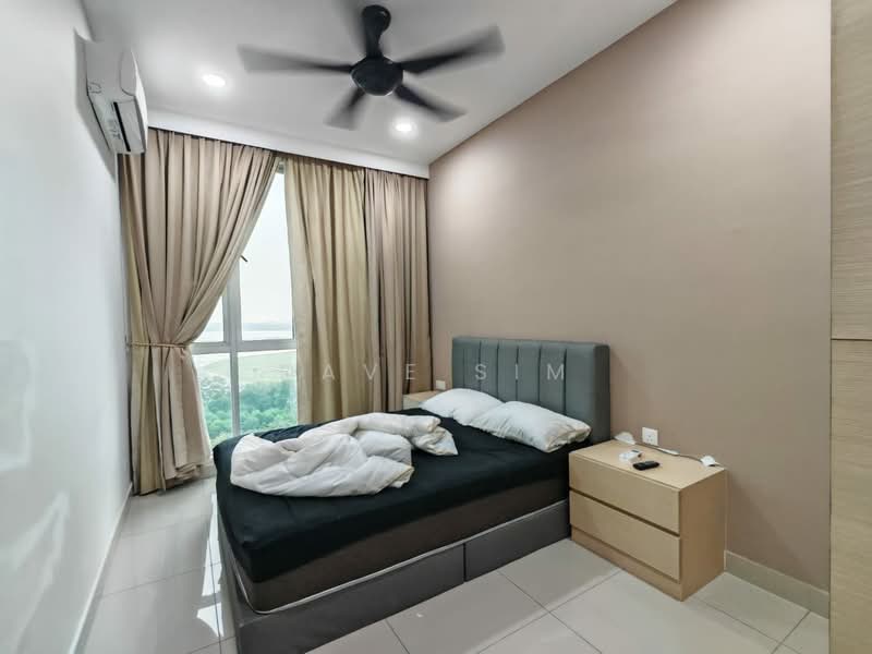 Service Residence for Rent at Meridin Bayvue @ Sierra Perdana - Dave Sim - Bedroom - PropertyGuru.com.my