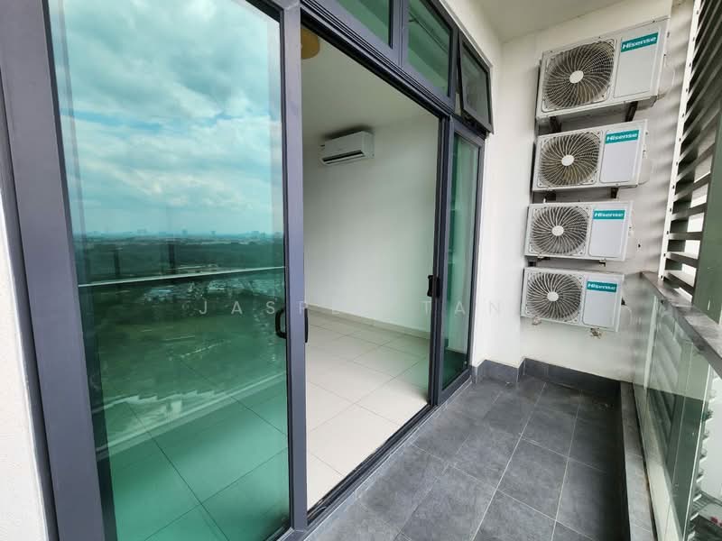 Service Residence for Sale at Green Haven - Jasper Tan - Balcony - PropertyGuru.com.my