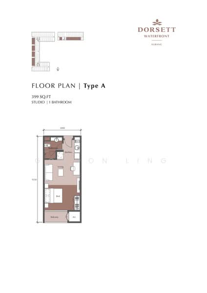 Dorsett Waterfront Subang untuk Untuk Dijual - RM 310,000, Mac 2026 - PropertyGuru.com.my