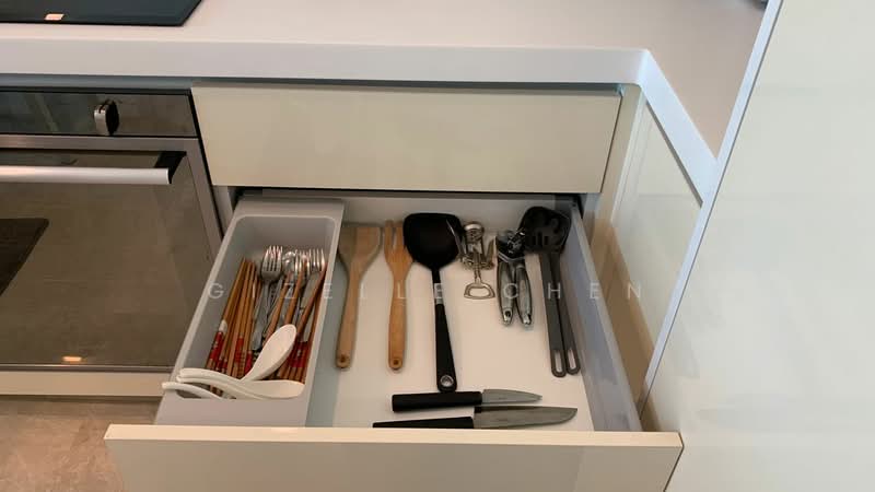 Service Residence for Rent at Vogue Suites One - Gizelle Chen - Kitchen - PropertyGuru.com.my