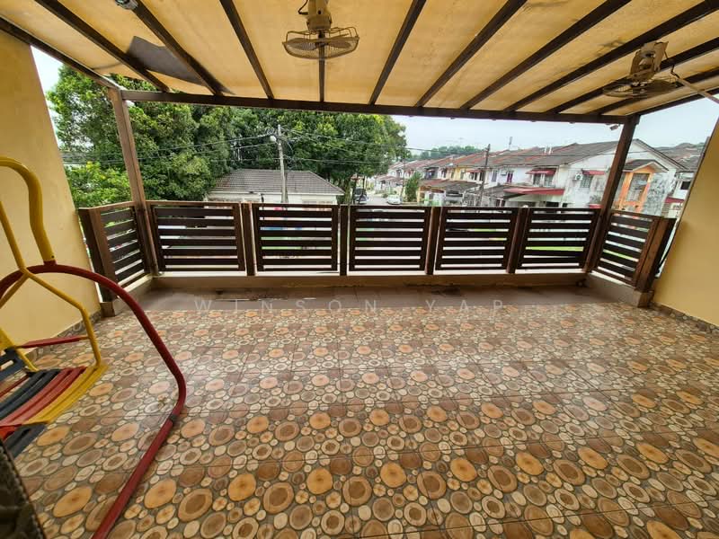 2-storey Terraced House for Rent in Taman Puteri Wangsa (Ulu Tiram) - Winson Yap - Balcony - PropertyGuru.com.my
