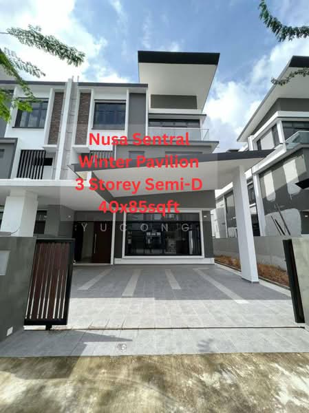 Rumah Berkembar untuk Dijual di Nusa Sentral (Iskandar Puteri (Nusajaya)) - Yucong . - Exterior - PropertyGuru.com.my