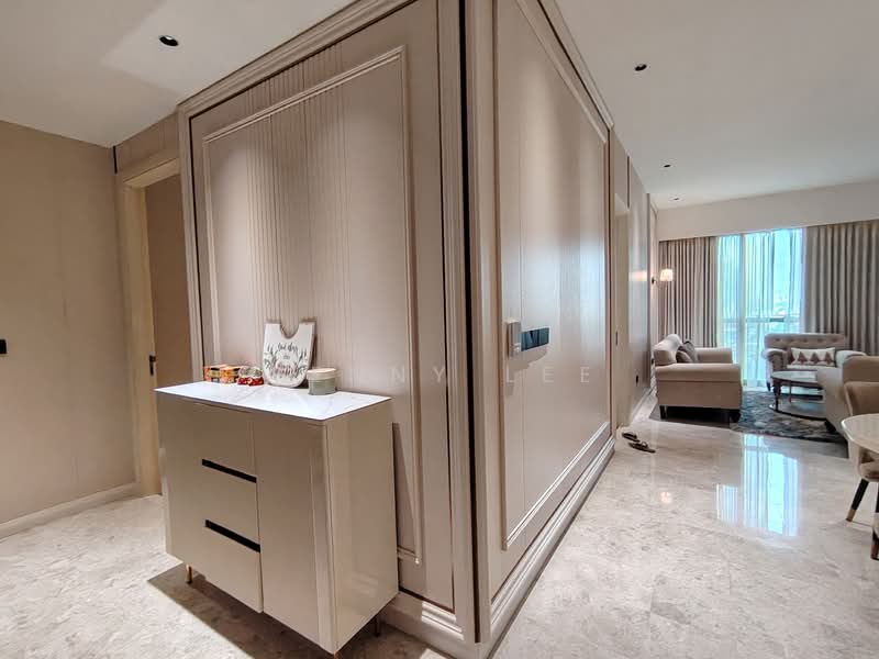 Service Residence for Rent at TRX Residences - Wenny Lee - Living Room - PropertyGuru.com.my