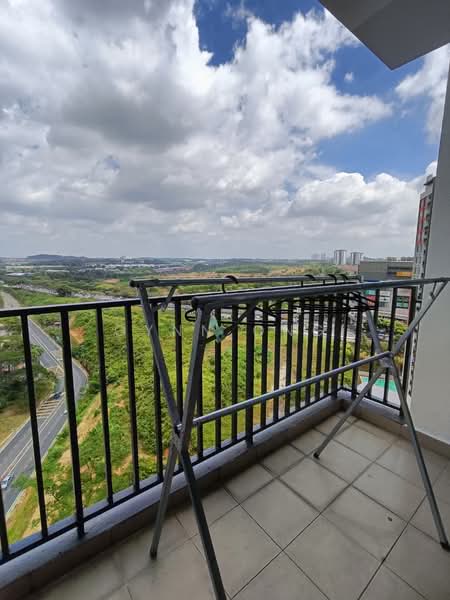 Service Residence for Rent at Greenfield Regency - Gynn Ong - Balcony - PropertyGuru.com.my
