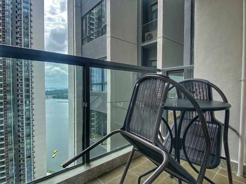 R&F Princess Cove Phase 2-Seine Region untuk Untuk Disewa - RM 3,200 /bulan, Mac 2026 - Balcony - PropertyGuru.com.my