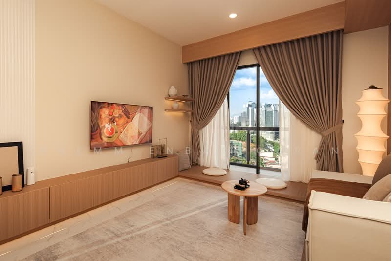 Service Residence for Sale at Residensi 38 Bangsar - Premm Enbasegaran - Living Room - PropertyGuru.com.my