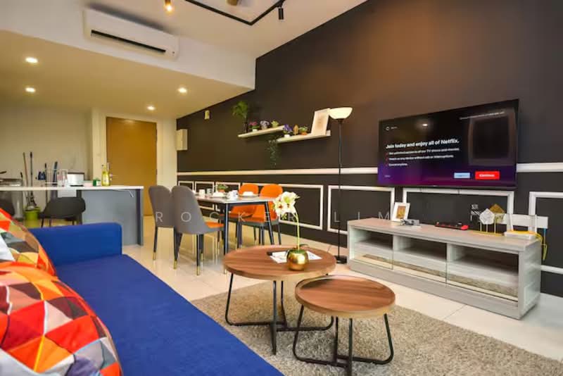 Service Residence for Sale at Southkey Mosaic - Rocker Lim - Living Room - PropertyGuru.com.my