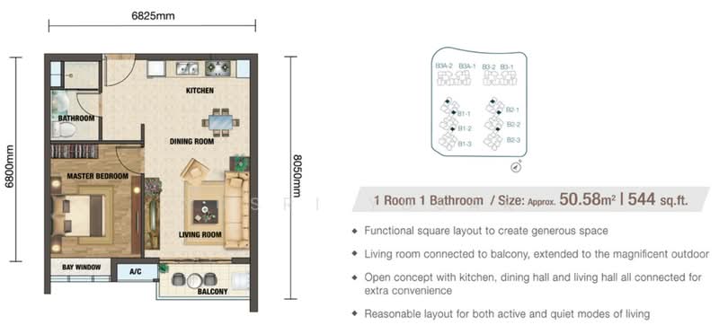 R&F Princess Cove Phase 2-Seine Region untuk Untuk Disewa - RM 2,500 /bulan, Mac 2026 - PropertyGuru.com.my