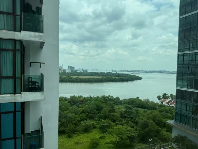 Service Residence for Rent at Wave @ Marina Cove - Por Chuin - Balcony - PropertyGuru.com.my