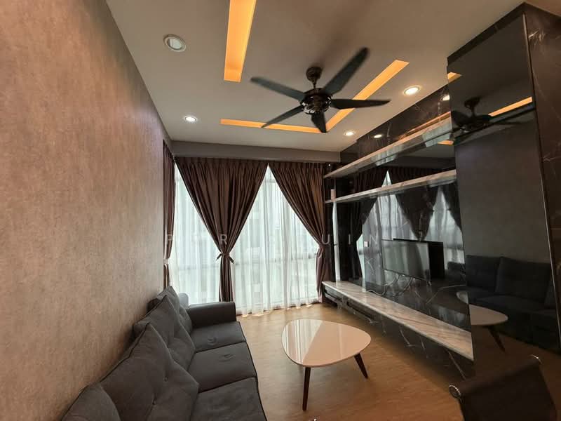 Service Residence for Rent at Wave @ Marina Cove - Por Chuin - Living Room - PropertyGuru.com.my
