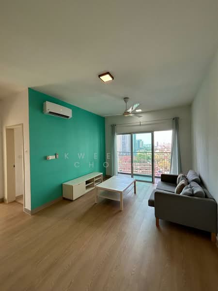 Condominium for Sale at The Holmes 1 - Kweenie Chong - Living Room - PropertyGuru.com.my
