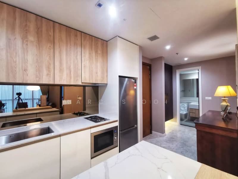 Service Residence for Rent at TRX Residences - Marcus Ooi - Kitchen - PropertyGuru.com.my