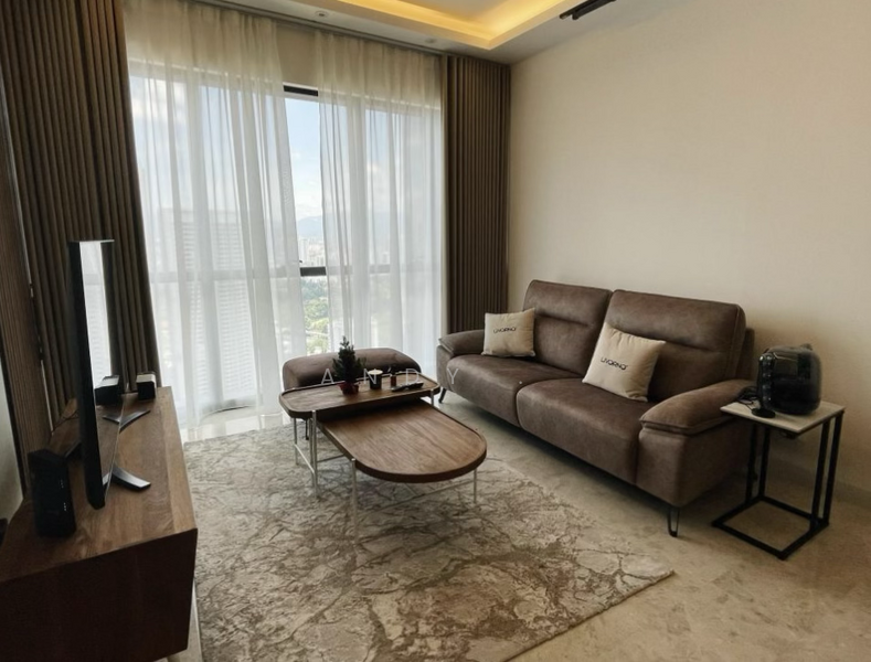 Service Residence for Rent at TRX Residences - Andy . - Living Room - PropertyGuru.com.my
