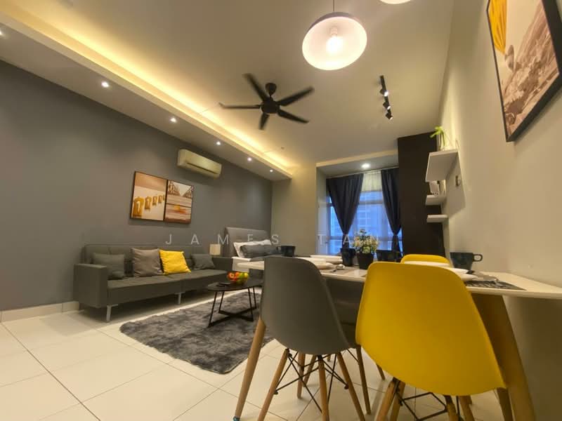 Service Residence for Rent at Halo Sunday @ Empire City - James Tan - Living Room - PropertyGuru.com.my