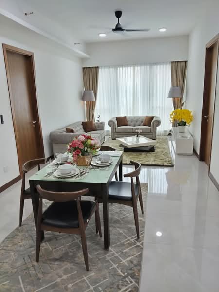 Service Residence for Rent at TRX Residences - Michael Au - Living Room - PropertyGuru.com.my