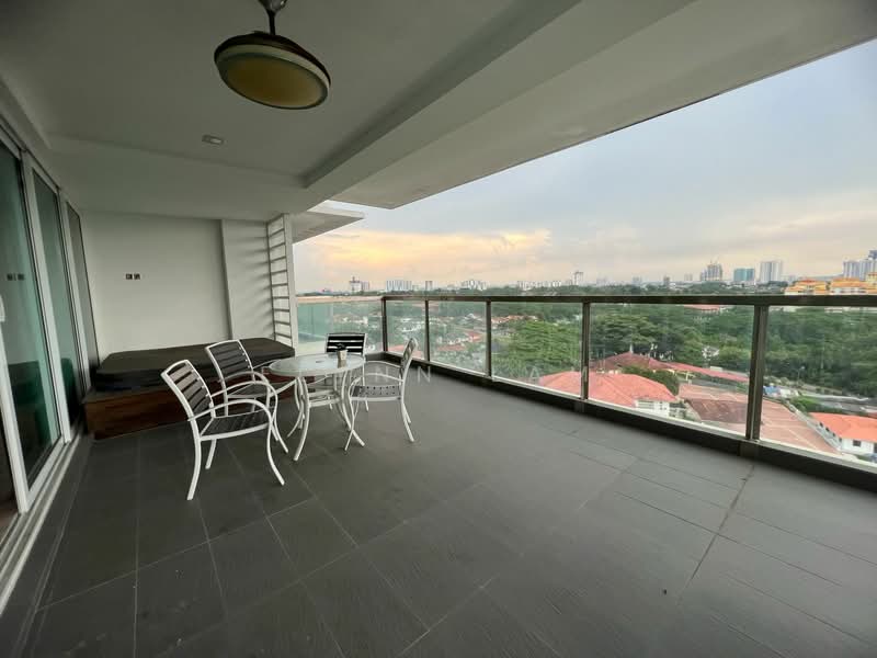 Summerscape Luxury Condominium untuk Untuk Disewa - RM 8,000 /bulan, Mac 2026 - Balcony - PropertyGuru.com.my