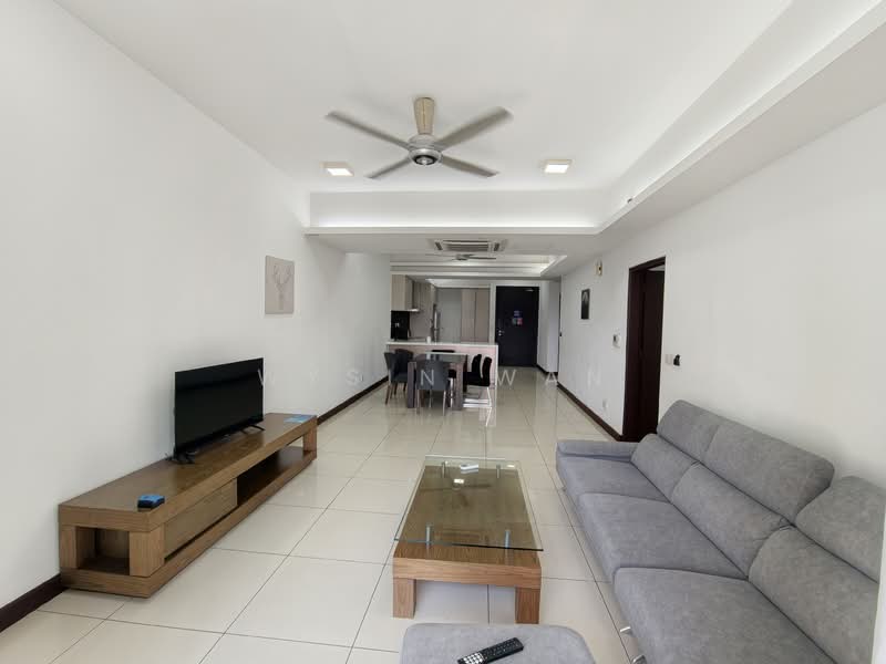 Service Residence for Sale at Suasana Bukit Ceylon / Raja Chulan Residences - Wysin Wan - Living Room - PropertyGuru.com.my