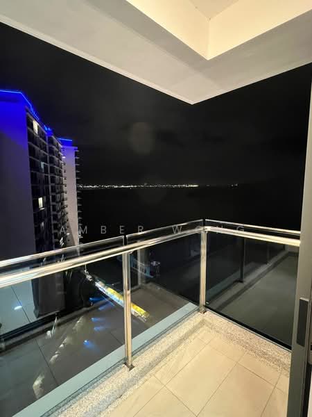 Condominium for Rent at Queens Residences Q1 @ Queens Waterfront - Amber Wong - Balcony - PropertyGuru.com.my