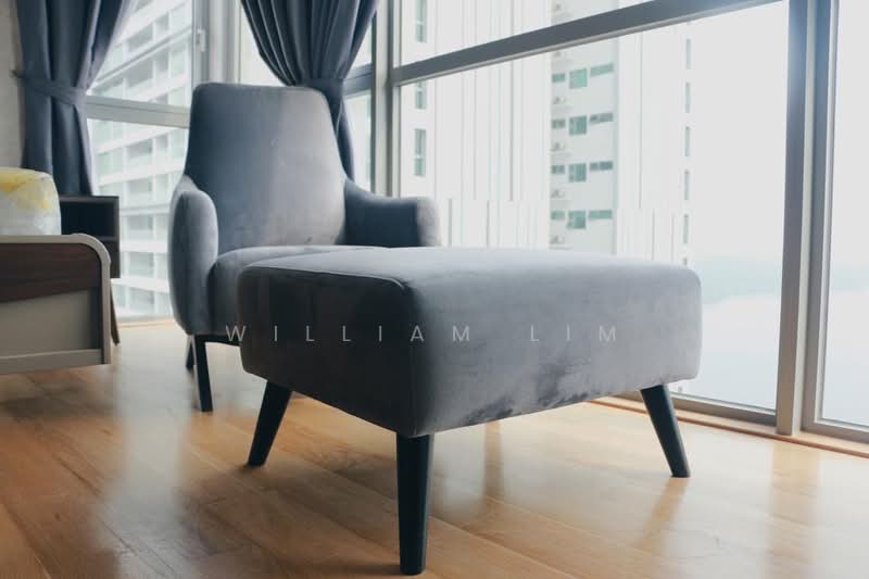 Service Residence for Rent at Southern Marina Residences - William Lim - Living Room - PropertyGuru.com.my