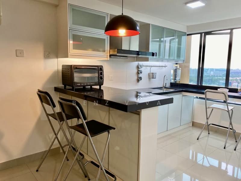 Service Residence for Sale at Subang Soho (One Soho) - Benz Viva - Kitchen - PropertyGuru.com.my