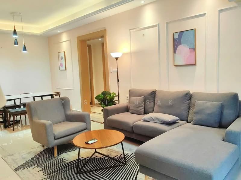 R&F Princess Cove Phase 1 untuk Untuk Disewa - RM 3,400 /bulan, Mac 2026 - Living Room - PropertyGuru.com.my