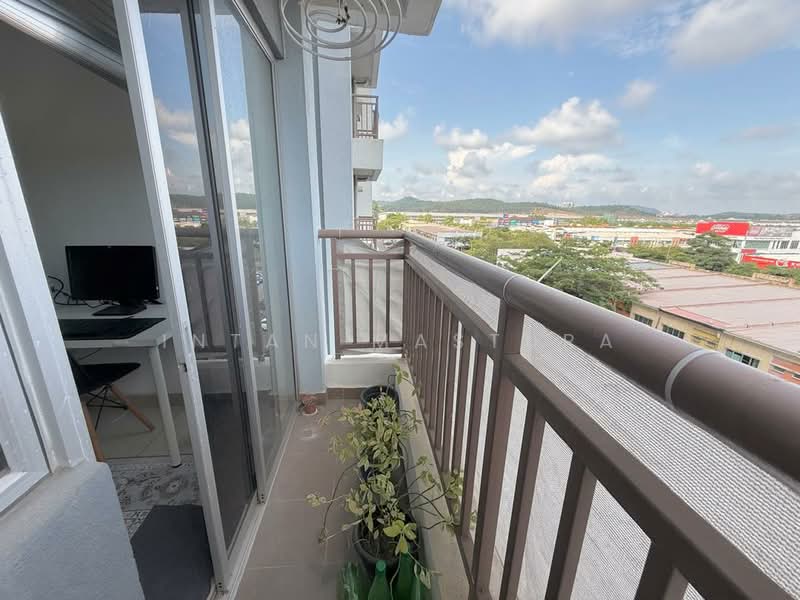 Service Residence for Sale at Sentrovue - Intan Mastura - Balcony - PropertyGuru.com.my