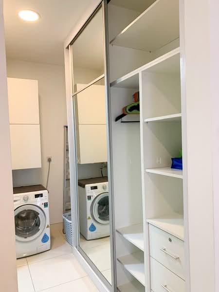 Service Residence for Rent at Tropicana Gardens - Dixon Loh - Laundry & Wardrobe - PropertyGuru.com.my