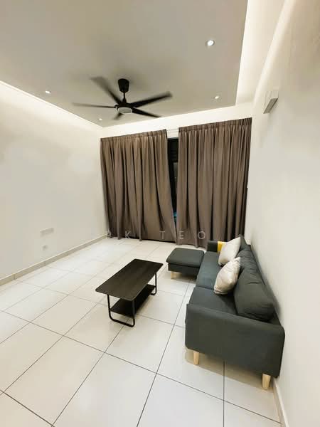 Service Residence for Rent at Sky Peak Residences - PK Teo - Living Room - PropertyGuru.com.my